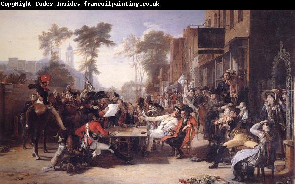 Sir David Wilkie Chelsea Pensioners Reading the Gazette of the Battle of Waterloo